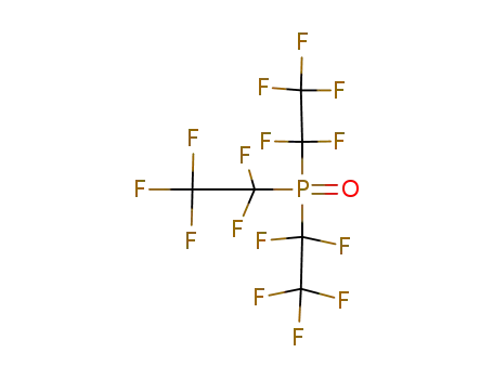 Molecular Structure of 58431-32-6 (Phosphine oxide, tris(pentafluoroethyl)-)