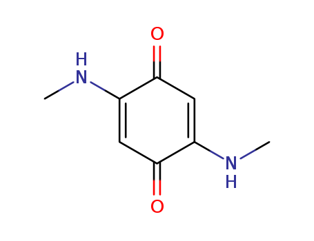 2,5-Cyclohexadiene-1,4-dione, 2,5-bis(methylamino)-