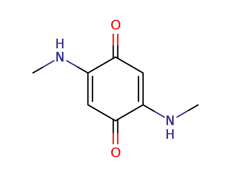 2,5-Cyclohexadiene-1,4-dione, 2,5-bis(methylamino)-