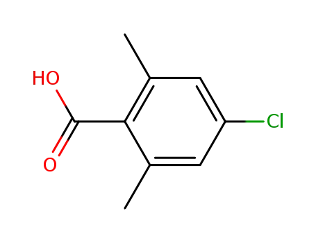 Molecular Structure of 35887-72-0 (4-chloro-2,6-dimethylbenzoic acid)