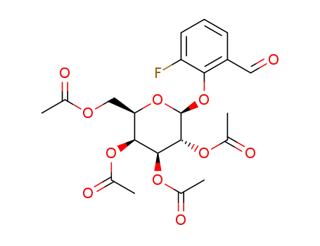 2-[(2',3',4',6'-tetra-O-acetyl-β-D-galactopyranosyl)-oxy]-3-fluorobenzaldehyde