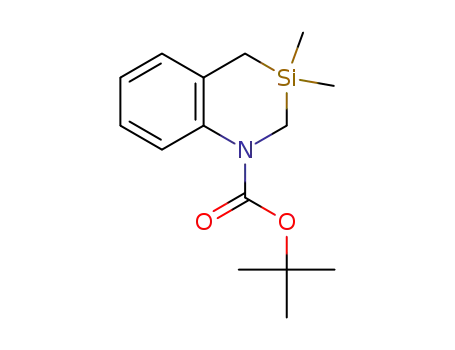 tert-butyl 3,3-dimethyl-3,4-dihydrobenzo[e][1,3]azasiline-1(2H)-carboxylate