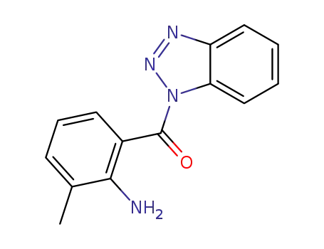 (2-amino-3-methylphenyl) (benzotriazole-1-yl)methanone