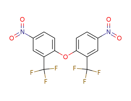 Molecular Structure of 344-47-8 (1,1'-OXYBIS[4-NITRO-2-TRIFLUOROMETHYLBENZENE])