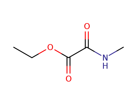 Molecular Structure of 18522-95-7 (Ethyl 2-(Methylamino)-2-Oxoacetate)
