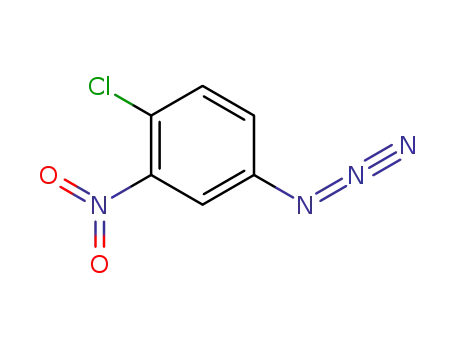 Molecular Structure of 13243-32-8 (4-AZIDO-1-CHLORO-2-NITROBENZENE)
