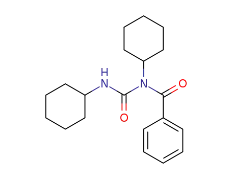 N-cyclohexyl-N-(cyclohexylcarbamoyl)benzamide