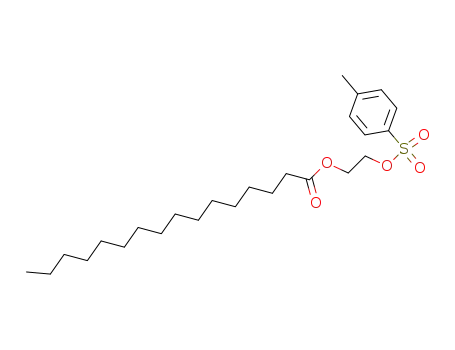 Molecular Structure of 65260-62-0 (Hexadecanoic acid, 2-[[(4-methylphenyl)sulfonyl]oxy]ethyl ester)