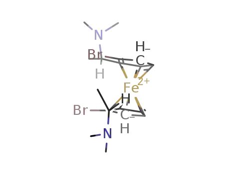(R,R,Sp,Sp)-2,2’-bis(α-N,N-dimethylaminoethyl)-1,1’-dibromoferrocene