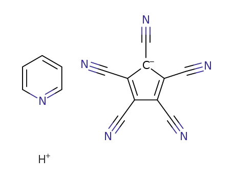 pyridium pentacyanocyclopentadienide