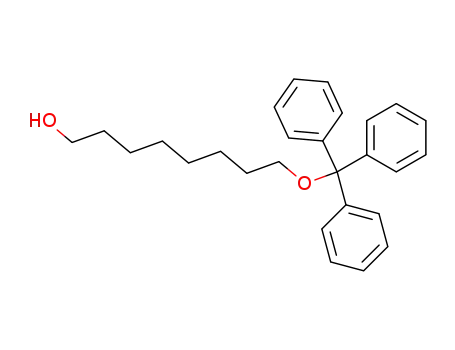Molecular Structure of 38257-96-4 (1-Octanol, 8-(triphenylmethoxy)-)
