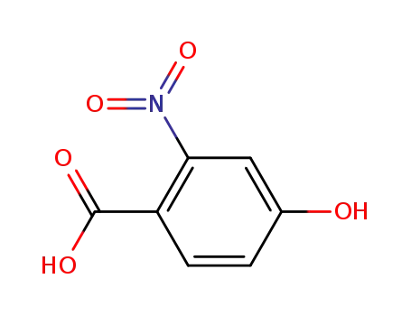 Molecular Structure of 74230-08-3 (4-hydroxy-2-nitrobenzoic acid)