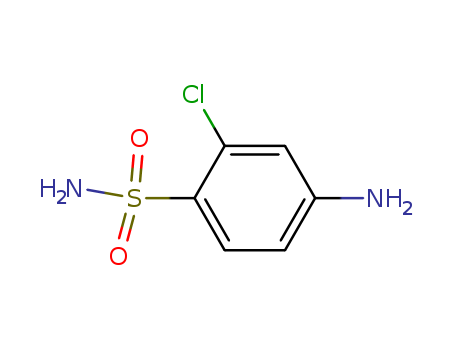 Benzenesulfonamide, 4-amino-2-chloro-