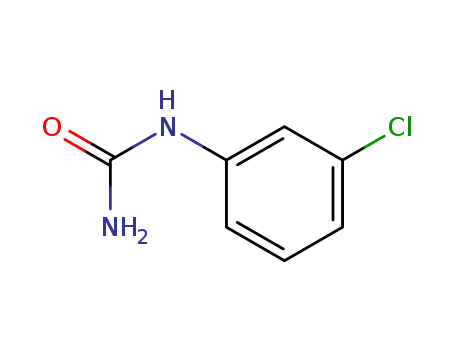 Molecular Structure of 1967-27-7 (M-CHLOROPHENYLUREA)