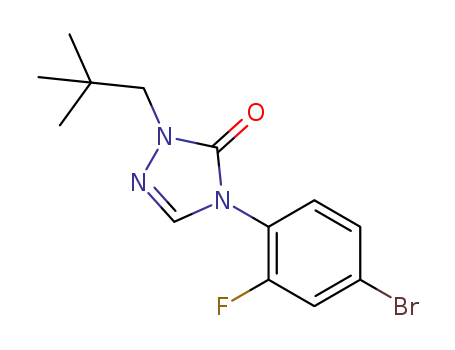 4-(4-bromo-2-fluorophenyl)-1-neopentyl-1H-1,2,4-triazol-5(4H)-one