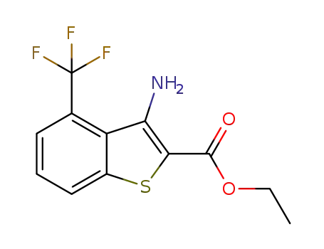 ethyl 3-amino-4-(trifluoromethyl)benzo[b]thiophene-2-carboxylate