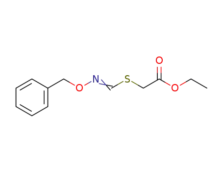 ethyl 2-((((benzyloxy)imino)methyl)thio)acetate