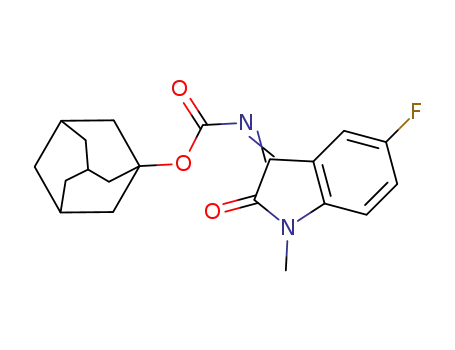 5-fluoro-1-methyl-3-(1-adamantoxycarbonylimino)indolin-2-one