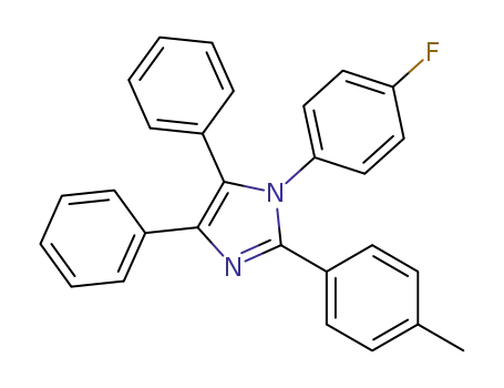 1-(4-fluorophenyl)-4,5-diphenyl-2-p-tolyl-1H-imidazole