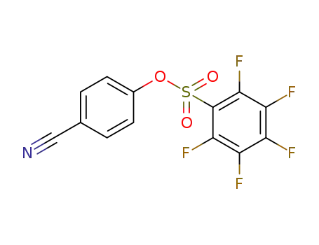 4-cyanophenyl 2,3,4,5,6-pentafluorobenzenesulfonate