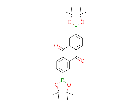2,6-bis(4,4,5,5-tetramethyl-1,3,2-dioxaborolan-2- yl)anthracene-9,10-dione
