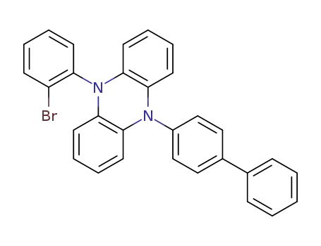 5-biphenyl-4-yl-10-(2-bromophenyl)-5,10-dihydro-phenazine