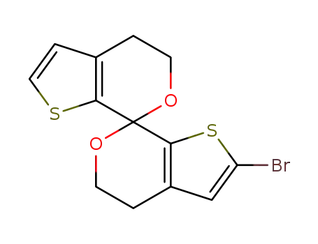 2-bromo-4,4',5,5'-tetrahydro-7,7'-spirobi[thieno[2,3-c]pyran]
