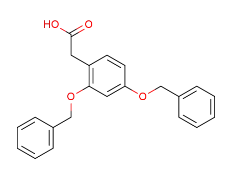 Molecular Structure of 66056-40-4 (2-[2,4-Bis(benzyloxy)phenyl]acetic Acid)