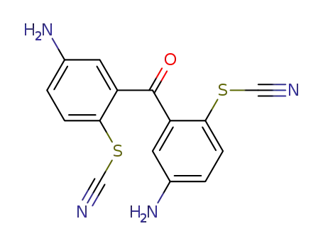 Bis-(5-amino-2-thiocyanato-phenyl)-methanone