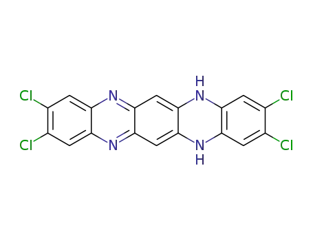 2,3,9,10-tetrachloro-5,14-dihydroquinoxalino[2,3-b]phenazine