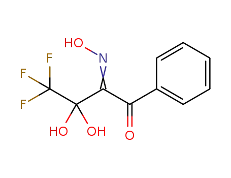 4,4,4-trifluoro-3,3-dihydroxy-2-(hydroxyimino)-1-phenylbutan-1-one