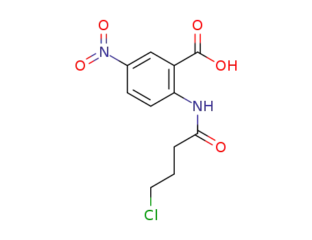 2-(4-chlorobutanamido)-5-nitrobenzoic acid