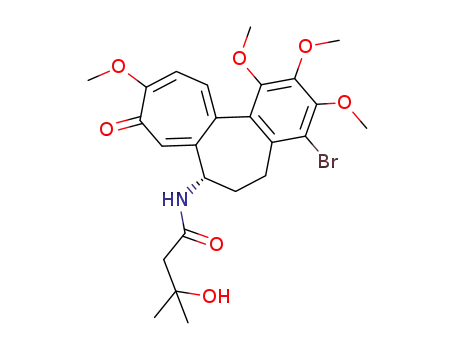 4-bromo-N-(3-hydroxy-3-methylbutyryl)deacetyl colchicine