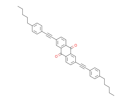 2,6-Bis((4-pentylphenyl)ethynyl)anthracene-9,10-dione