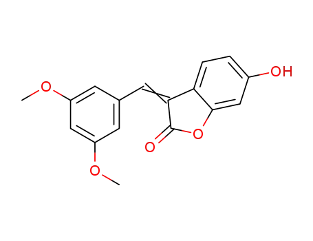 6-hydroxy-3-[(3,5-dimethoxyphenyl)methylene]benzo[b]furan-2-one