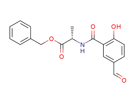 5-formyl-2-hydroxy-benzoylalanine benzyl ester