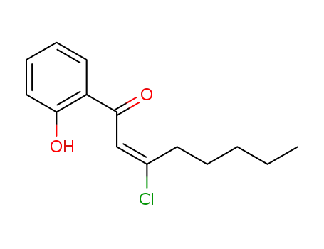 (E)-3-chloro-1-(2-hydroxyphenyl)oct-2-en-1-one