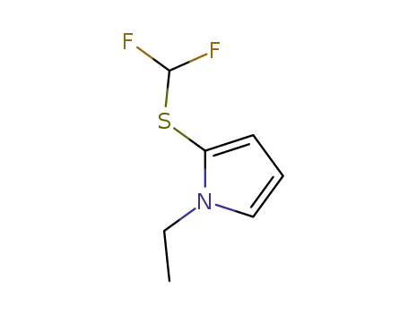 2-[(difluoromethyl)thio]-1-ethyl-1H-pyrrole