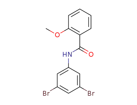 2-methoxy-N-(3,5-dibromophenyl)benzamide