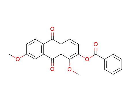 2-benzoyloxy-1,7-dimethoxy-anthraquinone