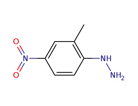 Molecular Structure of 77484-08-3 (Hydrazine, (2-methyl-4-nitrophenyl)-)