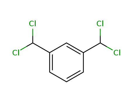 Molecular Structure of 30430-40-1 (1,3-Bis(dichloromethyl)benzene)