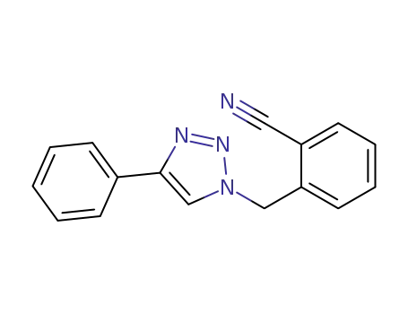 1-(2-cyanobenzyl)-4-phenyl-1H-1,2,3-triazole