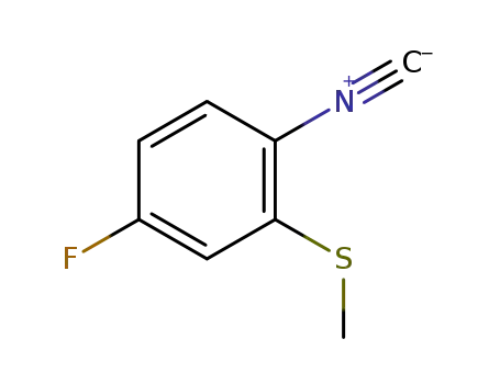 (5-fluoro-2-isocyanophenyl)(methyl)sulfane