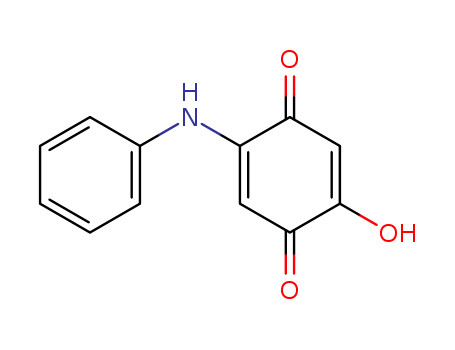 2,5-Cyclohexadiene-1,4-dione, 2-hydroxy-5-(phenylamino)-
