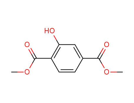 Molecular Structure of 6342-72-9 (Dimethyl 2-hydroxyterephthalate)
