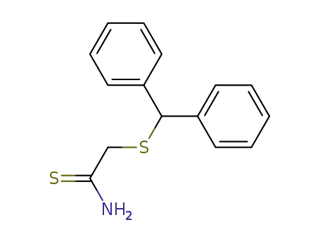 2-(benzhydrylthio)ethanethioamide