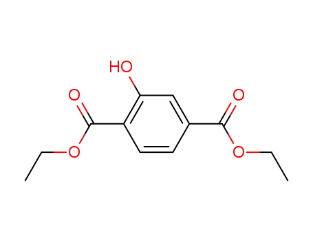 Molecular Structure of 74744-72-2 (diethyl 2-hydroxybenzene-1,4-dicarboxylate)