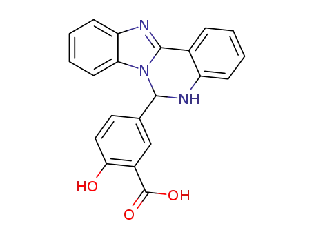 5-(5,6-dihydrobenzimidazolo[1,2-c]-quinazolin-6-yl)salicylic acid
