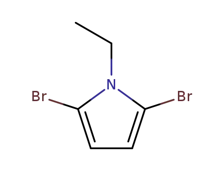 2,5-dibromo-1-ethylpyrrole